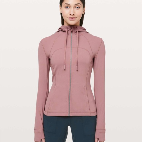 lululemon athletica Light Pink Zip-Up Define Hooded Jacket - Picture 1 of 6